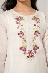 Khayat Stitched 2 Piece Emb Cotton Lawn Suit-Hoor