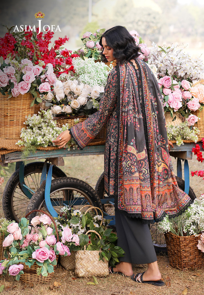 Asim Jofa Designers Limited Edition Pret Ajuub-09 Printed Lawn Stitched 3 Pcs