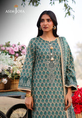 Asim Jofa Designers Limited Edition Pret Ajuub-04 Printed Lawn Stitched 3 Pcs