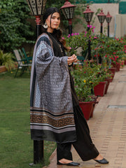 Tng By Md Stole Collection-TNG-SIGNATURE-Stole Grey