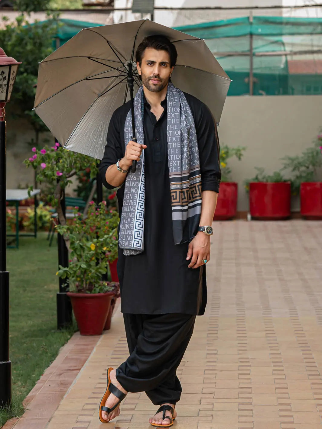 TNG-SIGNATURE-Stole Grey TNG by MD