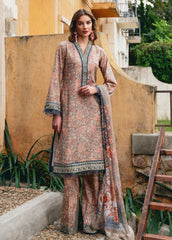 The Enchanted Garden By Gulaal Unstitched 3 Piece Luxury Lawn Suit-AVILA (GL-L-24V2-05)