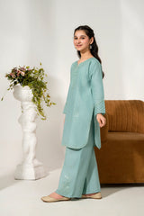 Khayat Stitched 2 Piece Emb Cotton Lawn Suit-Feroza
