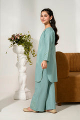Khayat Stitched 2 Piece Emb Cotton Lawn Suit-Feroza