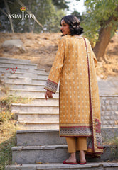 Asim Jofa Prints Unstitched Drop 1 Ajuub-07 Printed Lawn 3 Pcs