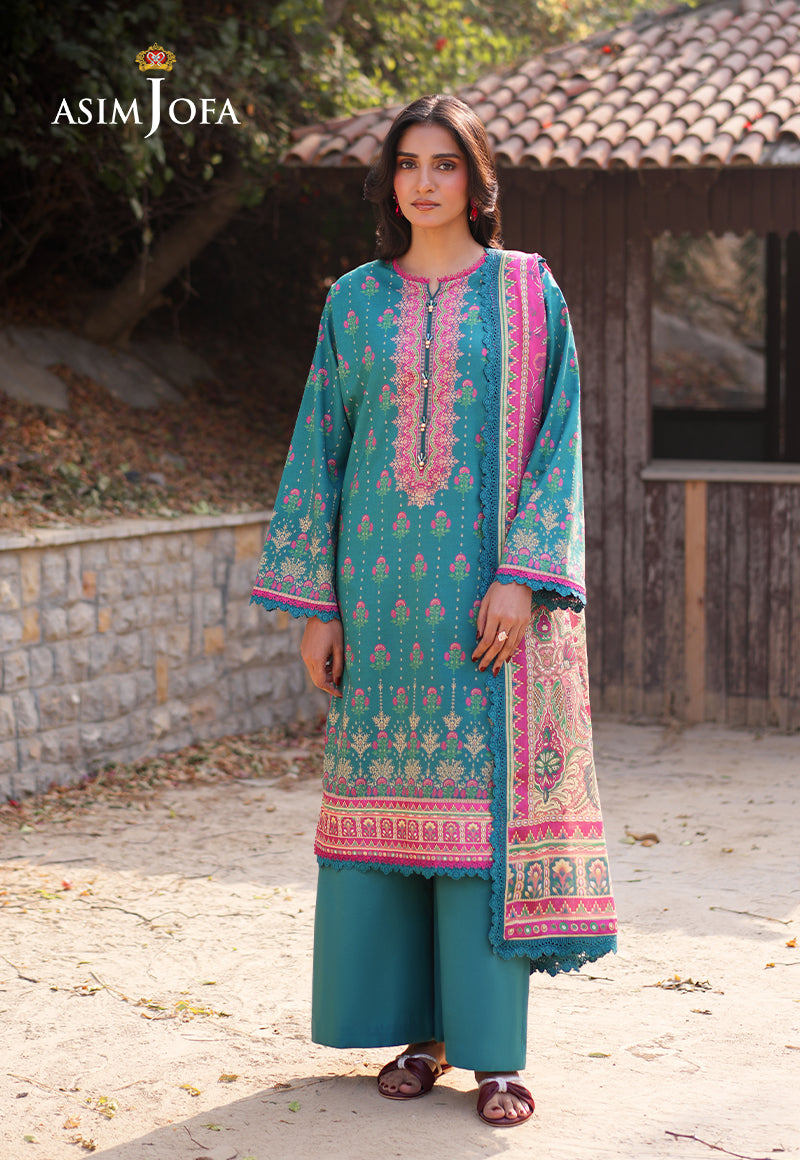 Asim Jofa Designers Limited Edition Pret Ajuub-14 Printed Lawn Stitched 3 Pcs