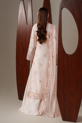 Nouvelle By Emaan Adeel Unstitched 3 Piece Luxury Chiffon Suit-LUMI