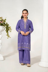 Khayat Stitched 2 Piece Emb Cotton Lawn Suit-Amira