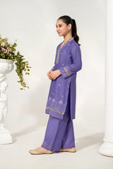 Khayat Stitched 2 Piece Emb Cotton Lawn Suit-Amira