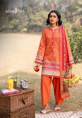 Asim Jofa Designers Limited Edition Pret Ajuub-08 Printed Lawn Stitched 3 Pcs