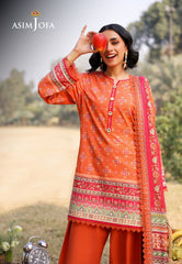 Asim Jofa Designers Limited Edition Pret Ajuub-08 Printed Lawn Stitched 3 Pcs