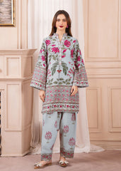 Midnight Baroque By Meerak Stitched 2 Piece Summer Suit-ELIN