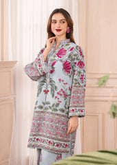 Midnight Baroque By Meerak Stitched 2 Piece Summer Suit-ELIN