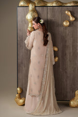 Nouvelle By Emaan Adeel Unstitched 3 Piece Luxury Chiffon Suit-CAMALLIE