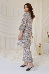 Meerak Stitched 2 Piece Summer Wine Drop 1 Collection'2026-MSL24-CO-01