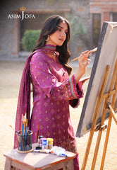 Asim Jofa Prints Unstitched Drop 1 Ajuub-12 Printed Lawn 3 Pcs