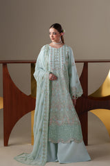 Nouvelle By Emaan Adeel Unstitched 3 Piece Luxury Chiffon Suit-ORLA