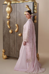 Nouvelle By Emaan Adeel Unstitched 3 Piece Luxury Chiffon Suit-LUNE