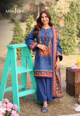 Asim Jofa Designers Limited Edition Pret Ajuub-10 Printed Lawn Stitched 3 Pcs