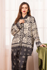 Midnigh-Braoque by Meerak Stitched 2 Piece Suit-BRIELLE