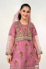 Khayat Stitched 3 Piece Festive Formals Suit-Koti-4pc