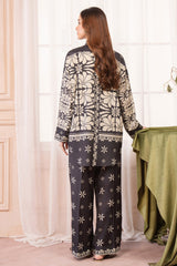 Midnigh-Braoque by Meerak Stitched 2 Piece Suit-BRIELLE