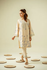 Signature Evening Wear By Zouj Stitched 2 Piece Summer Suit-Savvy Swirl