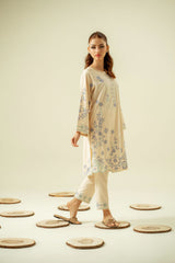 Signature Evening Wear By Zouj Stitched 2 Piece Summer Suit-Savvy Swirl