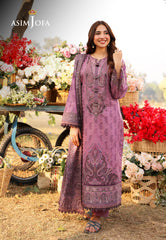 Asim Jofa Prints Unstitched Drop 1 Ajuub-19 Printed Lawn 3 Pcs