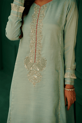 Zaaviay Stitched Eid Collection 2022  Sahl (Two Piece)
