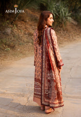 Asim Jofa Prints Unstitched Drop 1 Ajuub-18 Printed Lawn 3 Pcs
