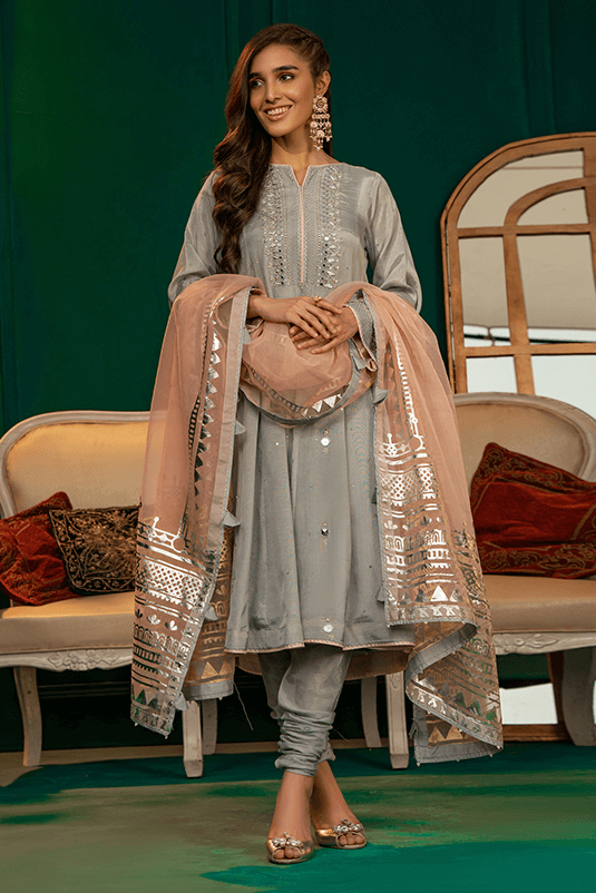 Zaaviay Stitched Eid Collection 2022  Afsanah Special Edition (Three Piece)