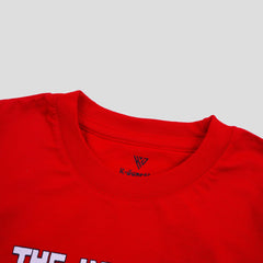 Kjunction Boys Half Sleeves-Printed T-Shirt (Iron-man)