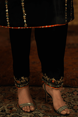 Bagh-E-Makhmal 2 By Zaaviay Stitched Velvet Heba (Three Piece)