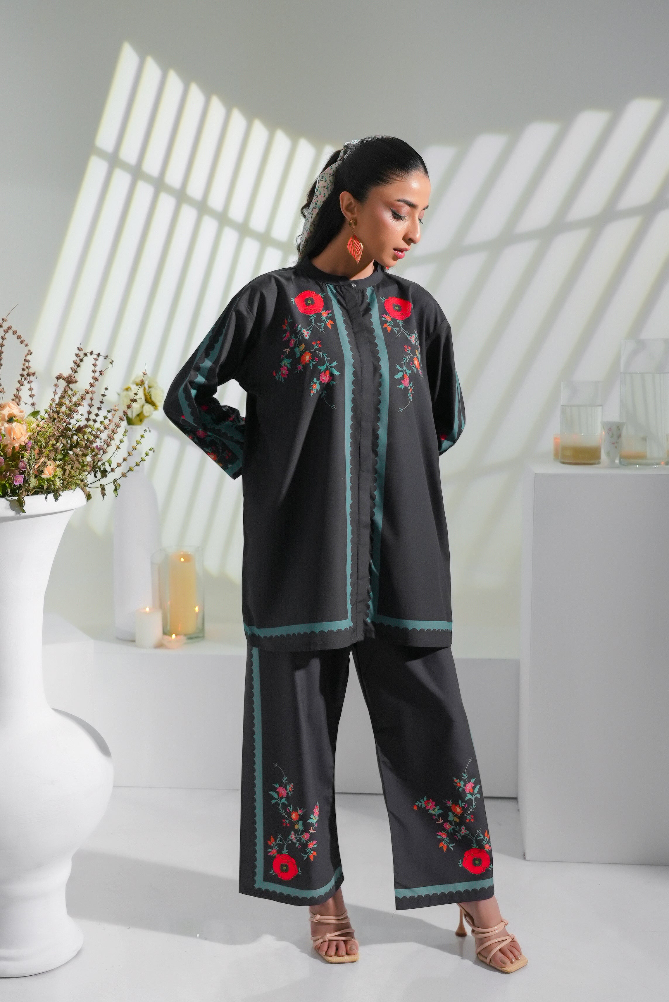 Dhaga Stitched 2 Piece Crepe Collection'2025-Juna