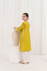 Khayat Stitched 2 Piece Lawn Suit-Parrot