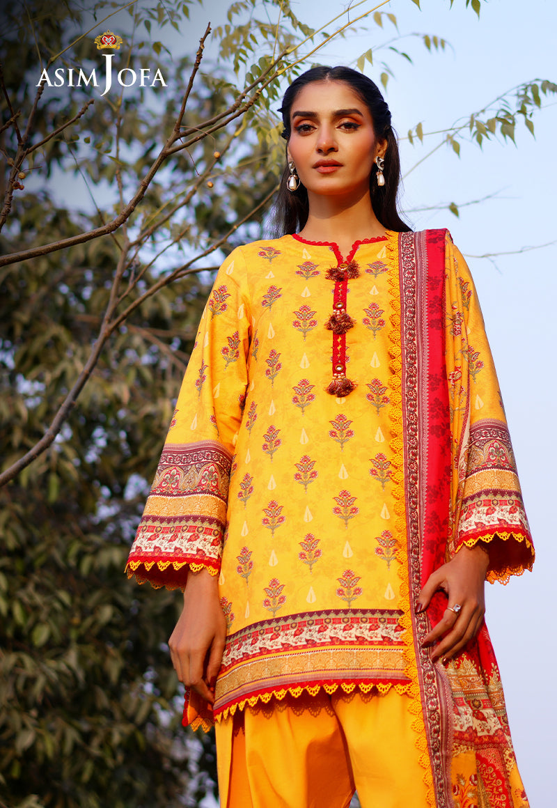 Asim Jofa Designers Limited Edition Pret Ajuub-06 Printed Lawn Stitched 3 Pcs