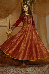 Bagh-E-Makhmal 2 By Zaaviay Stitched Velvet Zaina (Two Piece)