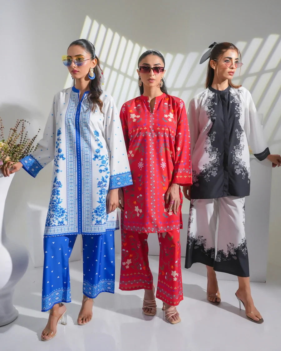 Dhaga Stitched 2 Piece Crepe Collection'2025-Harper