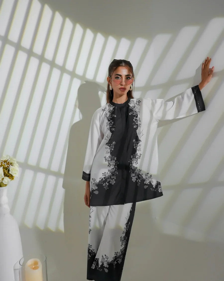 Dhaga Stitched 2 Piece Crepe Collection'2025-Harper