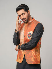 Tng By MD Stitched Waistcoat Collection-Anjum