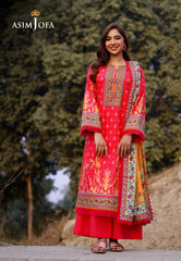 Asim Jofa Prints Unstitched Drop 1 Ajuub-16 Printed Lawn 3 Pcs