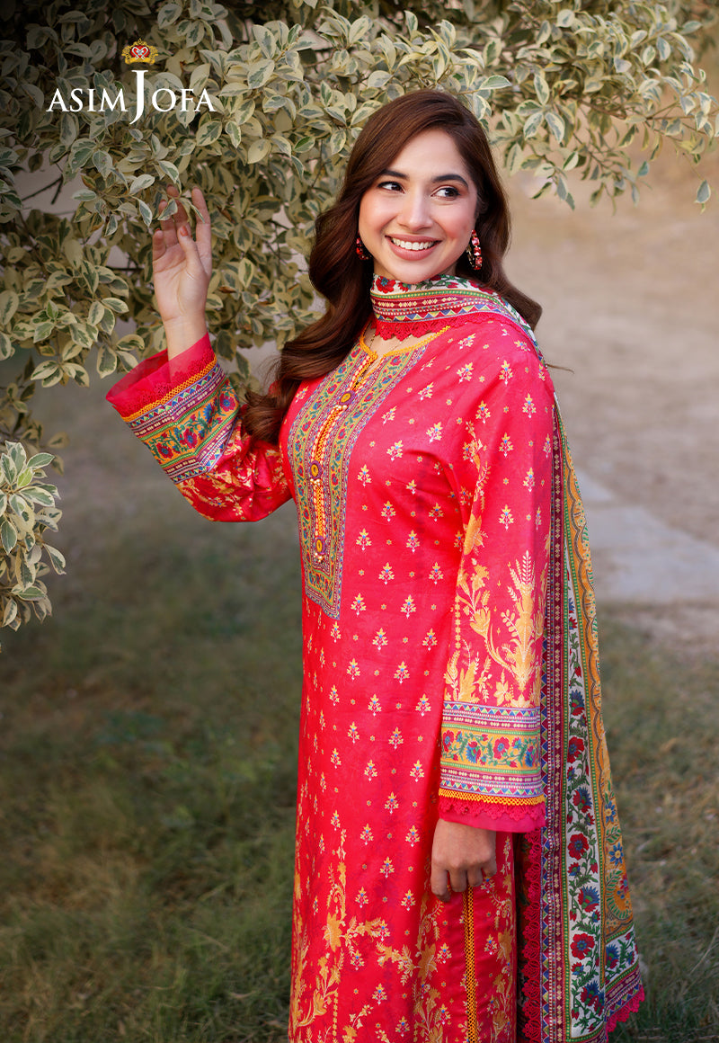 Asim Jofa Designers Limited Edition Pret Ajuub-16 Printed Lawn Stitched 3 Pcs