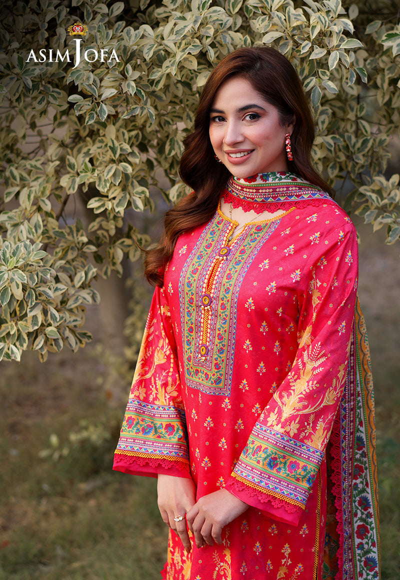 Asim Jofa Designers Limited Edition Pret Ajuub-16 Printed Lawn Stitched 3 Pcs