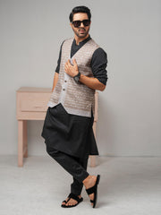 Tng By MD Stitched Waistcoat Collection-Huroof