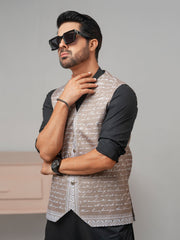 Tng By MD Stitched Waistcoat Collection-Huroof