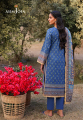 Asim Jofa Prints Unstitched Drop 1 Ajuub-03 Printed Lawn 3 Pcs