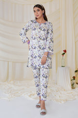 Meerak Stitched 2 Piece Summer Wine Drop 1 Collection'2026-MSL24-CO-07