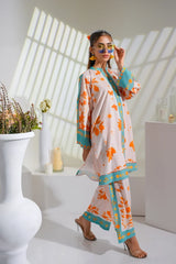 Dhaga Stitched 2 Piece Crepe Collection'2025-Celestial