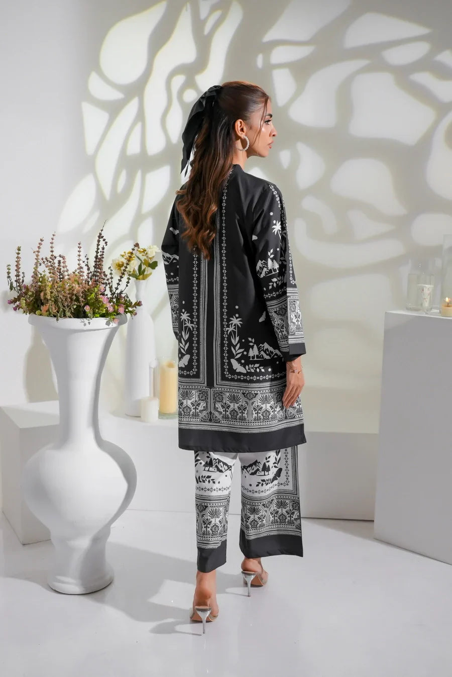 Dhaga Stitched 2 Piece Crepe Collection'2025-Zayra
